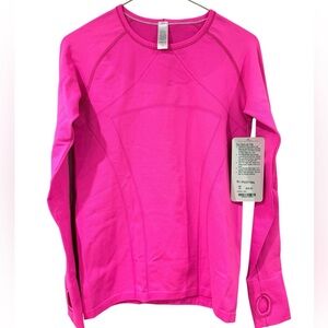 NWT Ivivva Lululemon Girls Size 14 Fly Tech LS Tee